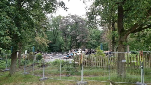 Restaurant 't Nije Hemelriek in Gasselte verwoest door brand